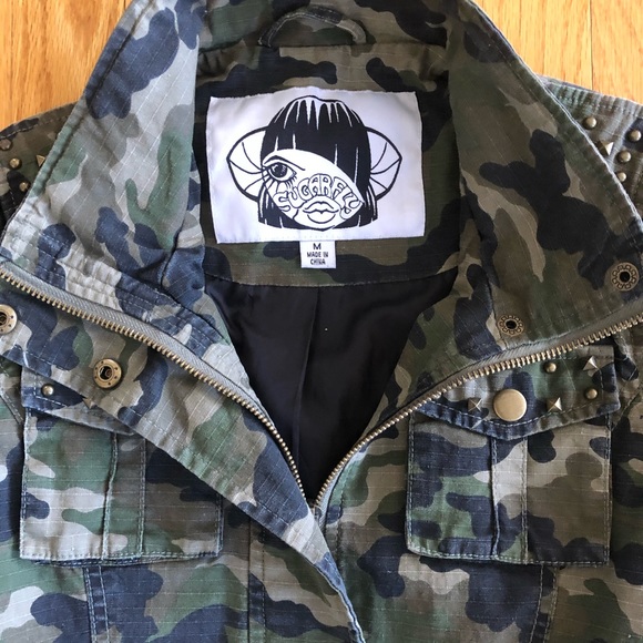 Nordstrom kids Girls Camo jacket - Picture 4 of 7